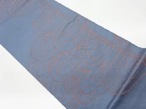 リサイクル　抽象模様織出し洒落袋帯